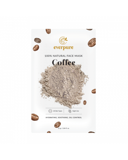 EVERPURE 100% Natural Face Mask - Coffee